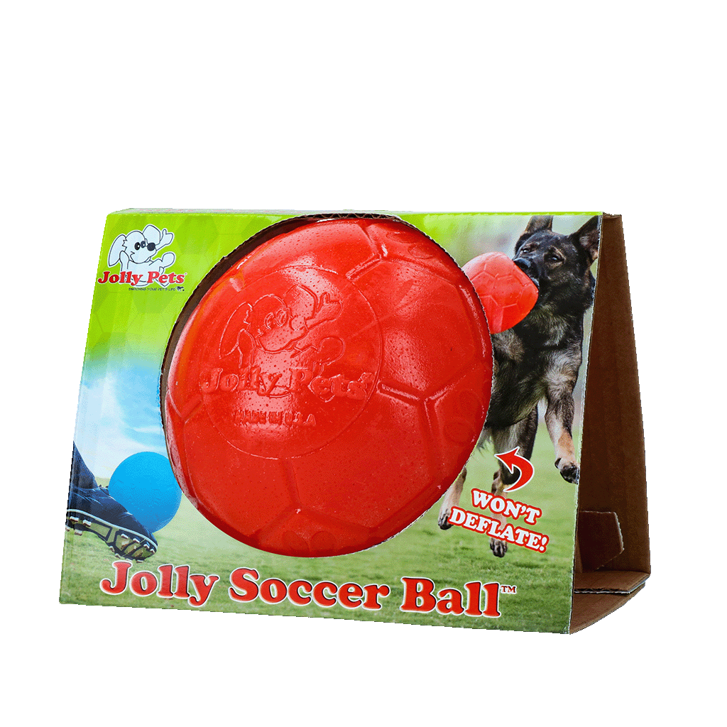 Jolly Pets Jolly Soccer Ball Hundefußball Orange S 15 cm