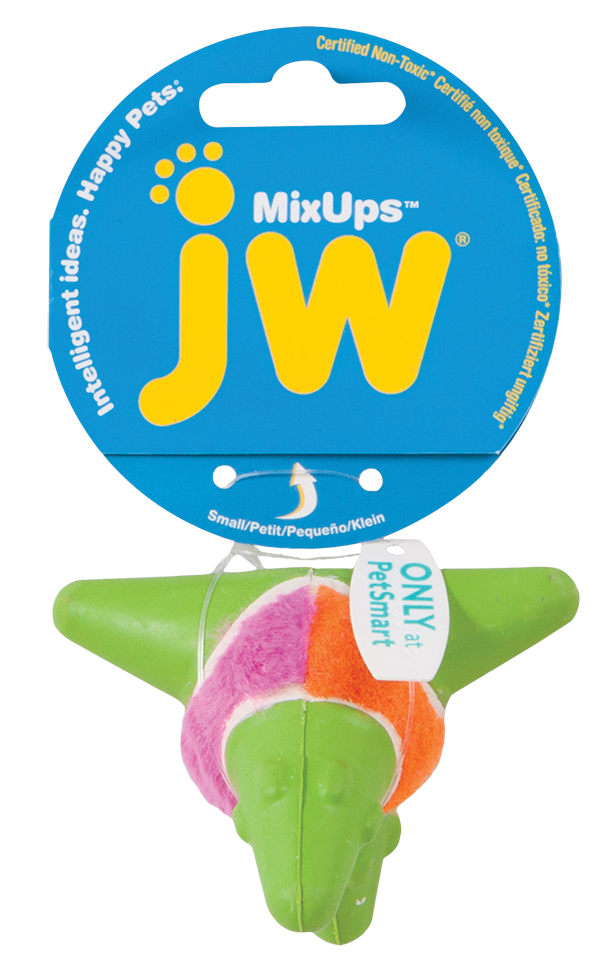 JW Mixups Arrow Ball hondenspeelgoed S 7,5 cm