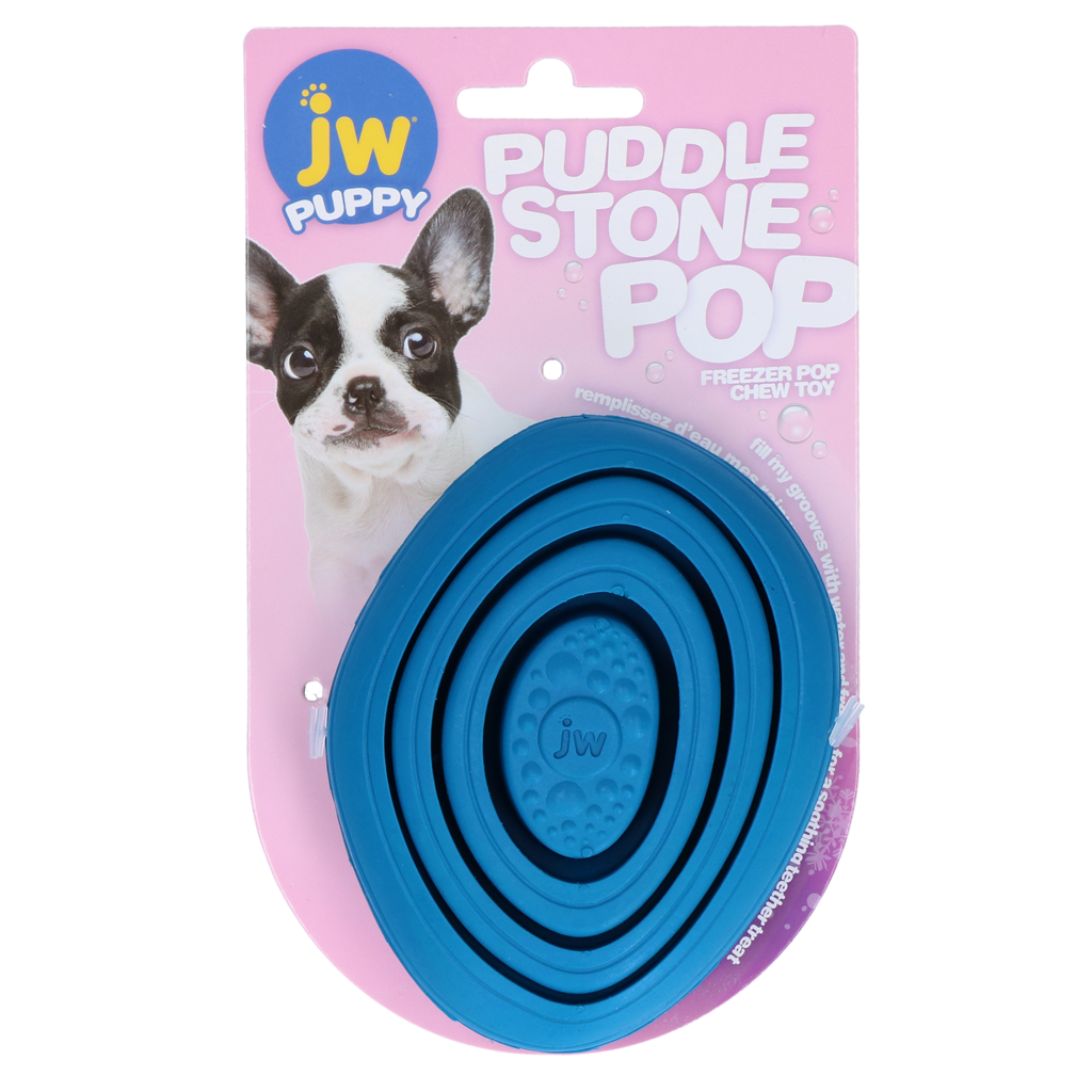 JW Puddle Stone Pop puppy bijtspeeltje te bevriezen