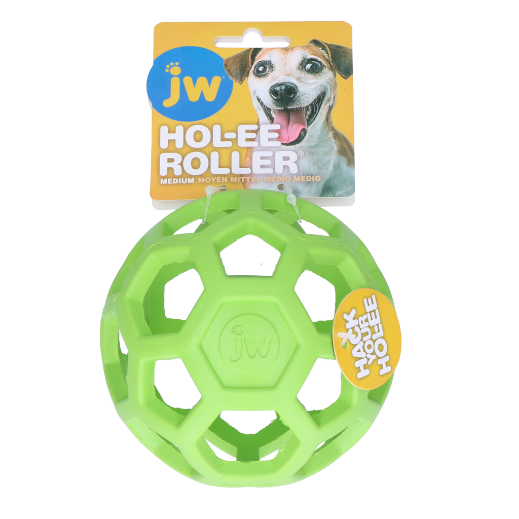 JW Hol-ee Roller jouet pour chien Vert Medium