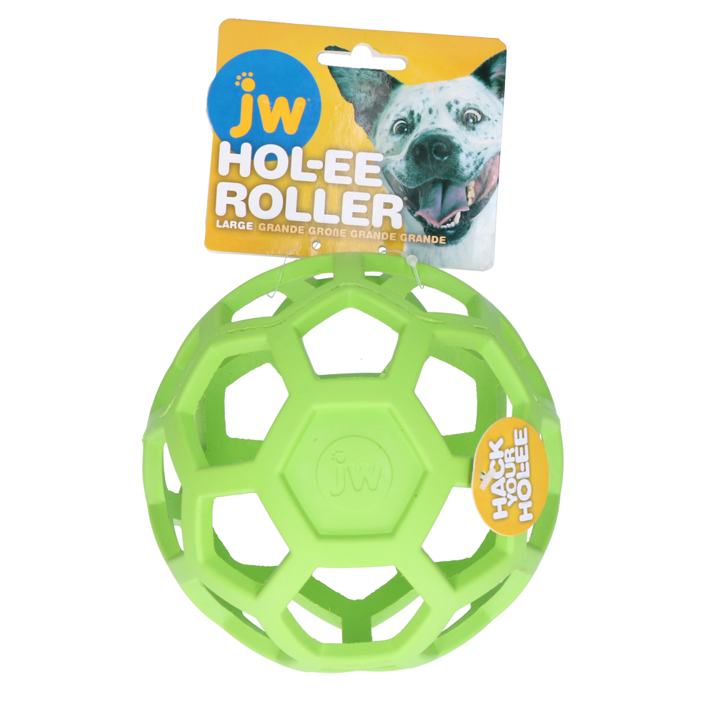 JW Hol-ee Roller jouet pour chien Vert Large