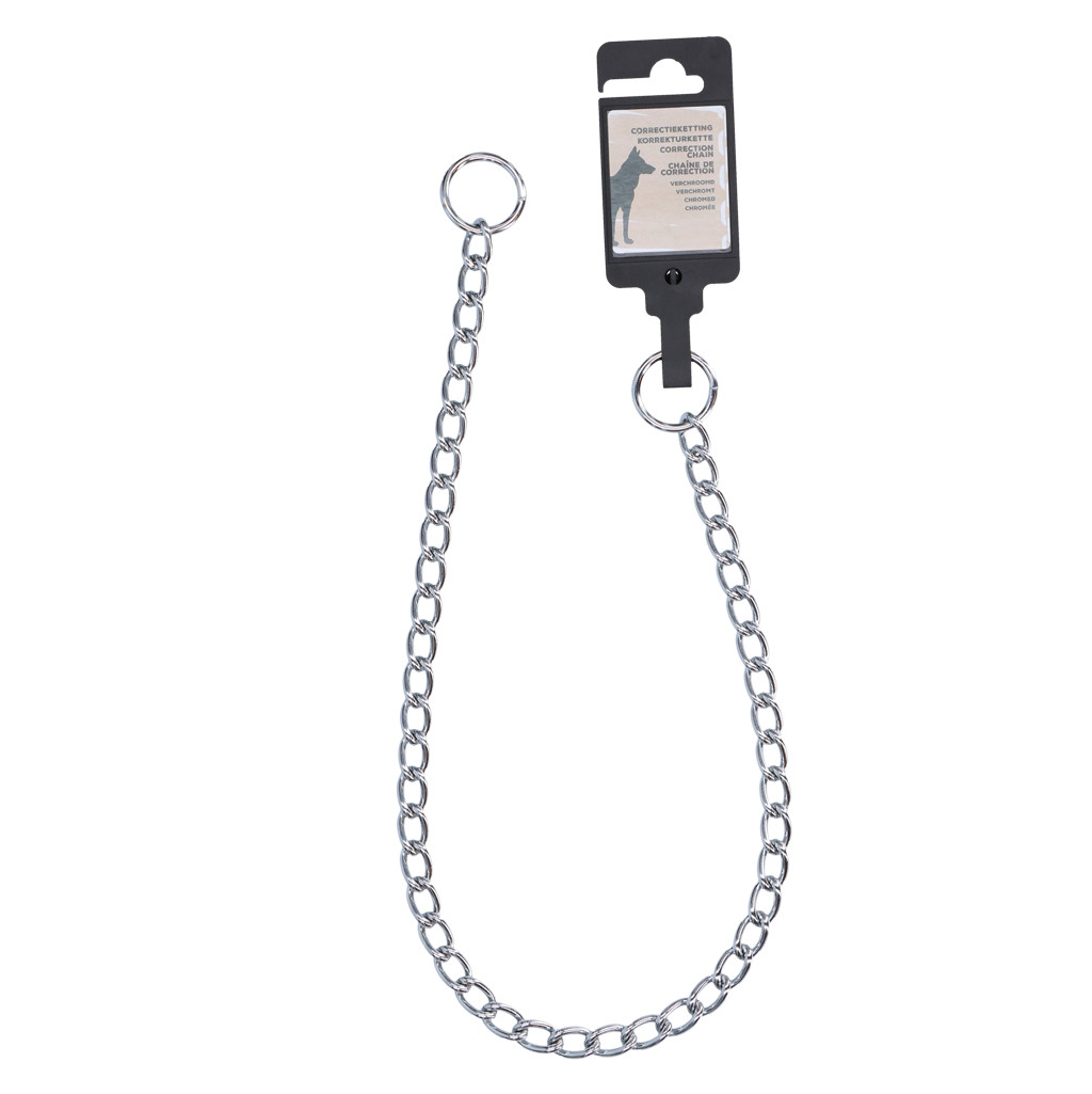 Hofman Animal Care Chaîne de correction chromée 60 cm