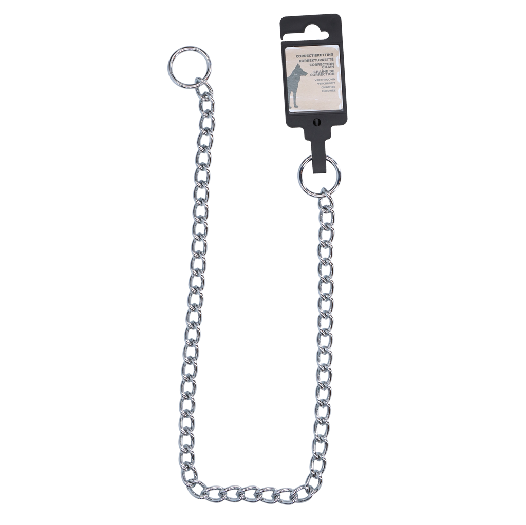 Hofman Animal Care Chaîne de correction chromée 65 cm