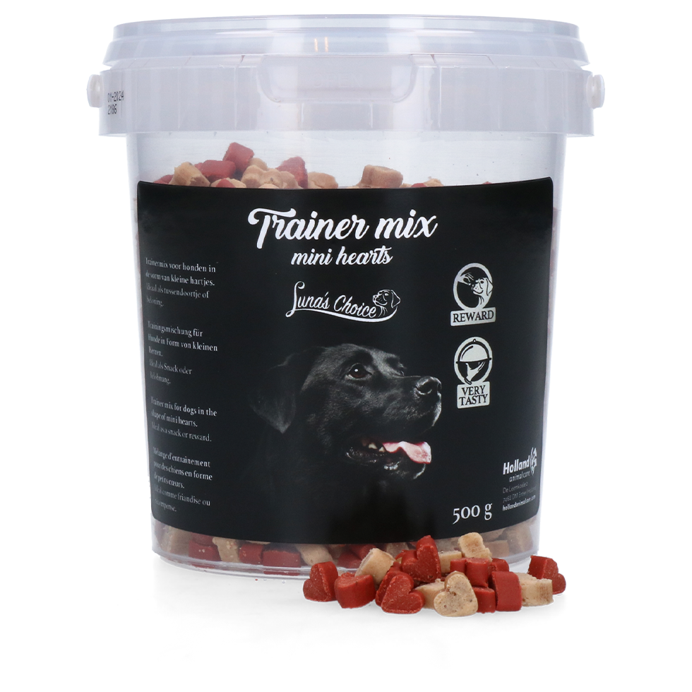 Luna's Choice Trainer Mix Cœurs petits friandises d'entraînement 500 g