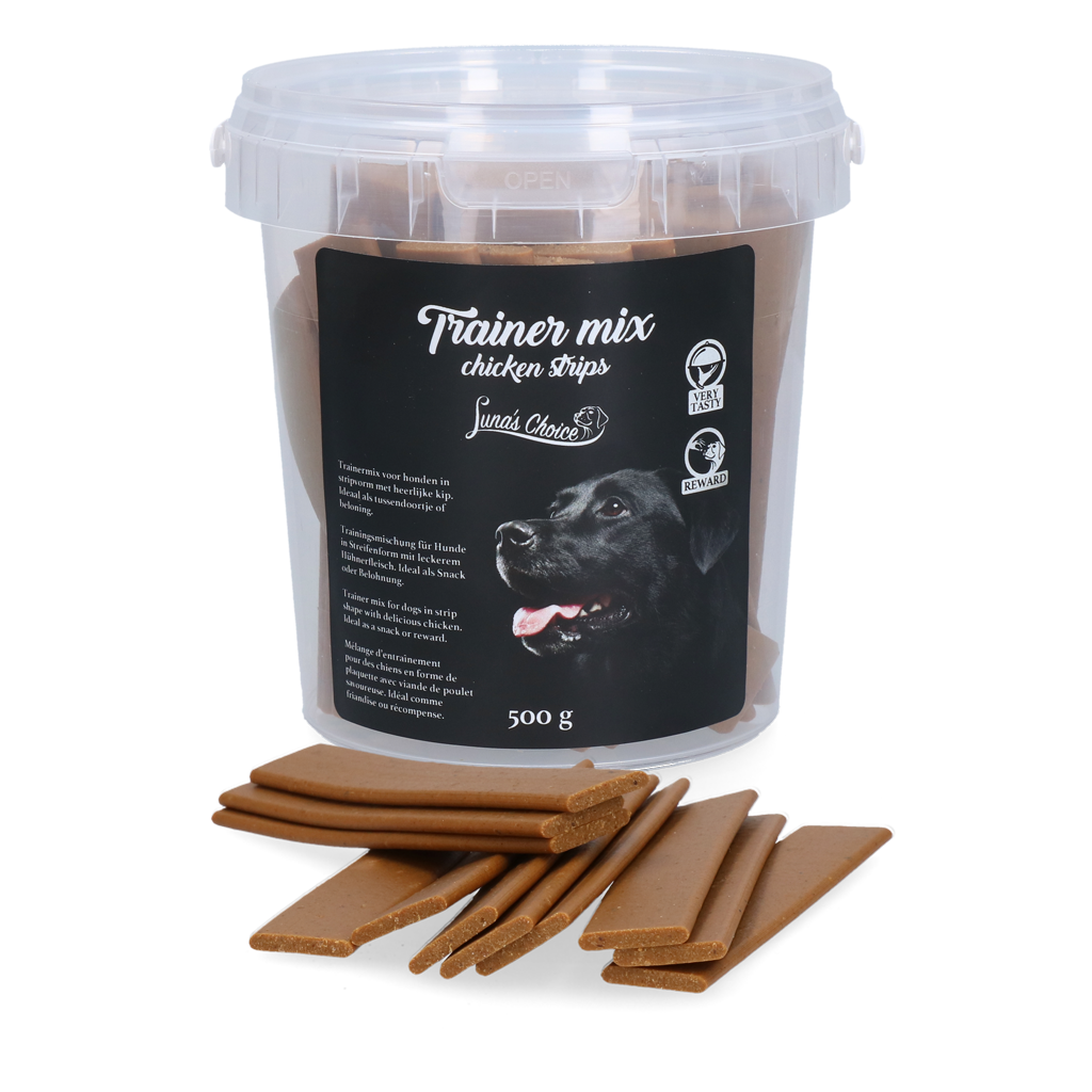 Luna's Choice Trainer Mix Chicken Strips Huhn 500 g