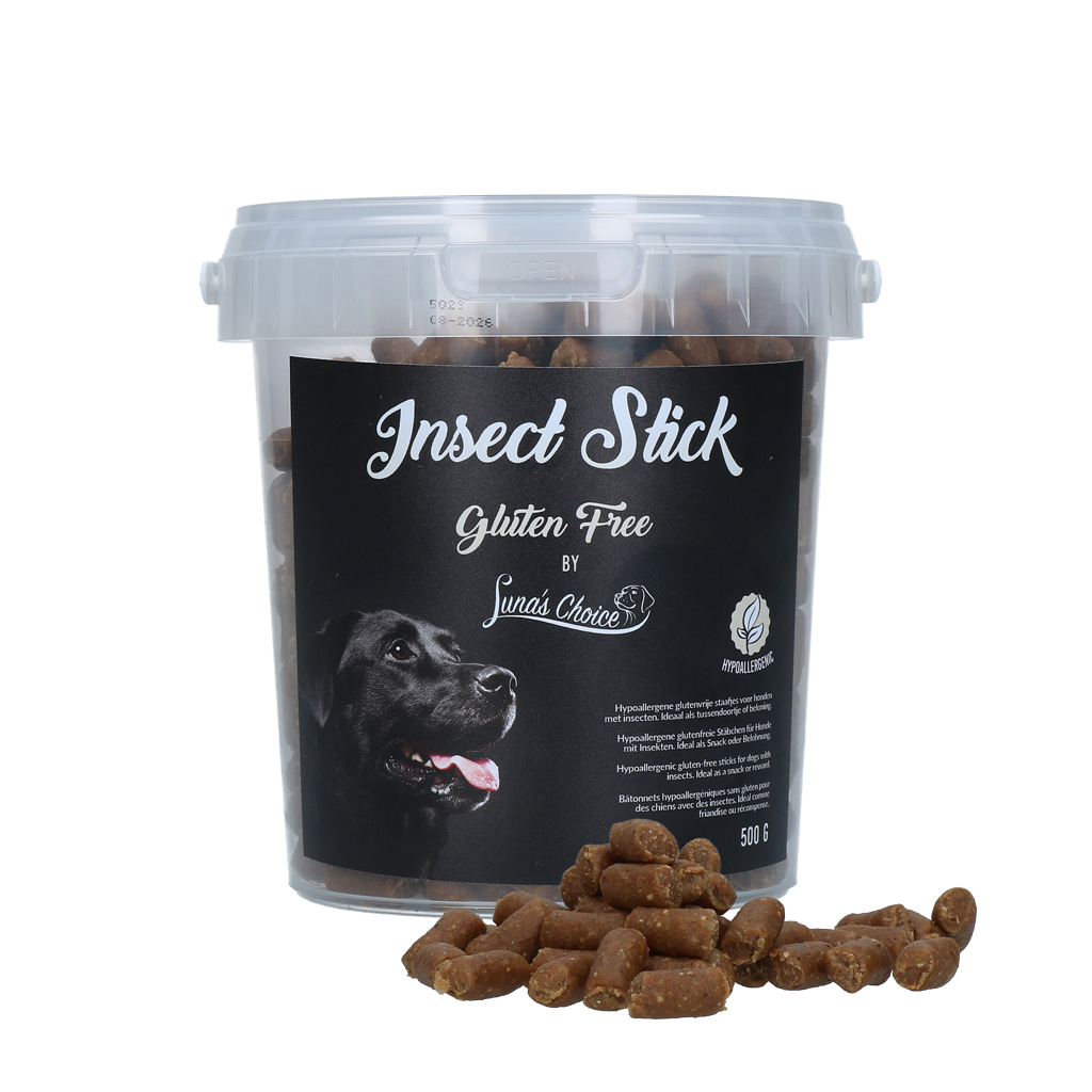 Luna's Choice Trainer Mix Insect Stick hypoallergénique 500 g