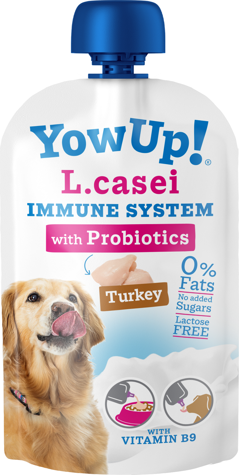 YowUp! L. Casei Immune System Turkey Hundesnack