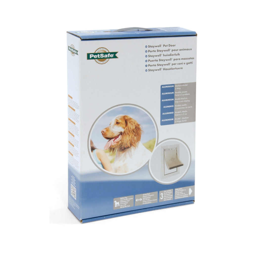 Staywell kattenluik aluminium 27.7x40.0 cm