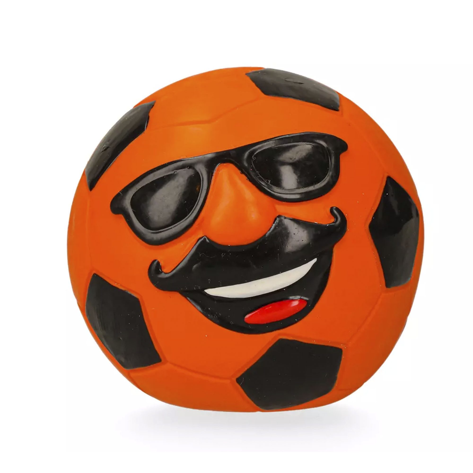Holland Oranje Latex Mr. Dutch hondenspeelgoed met pieper L