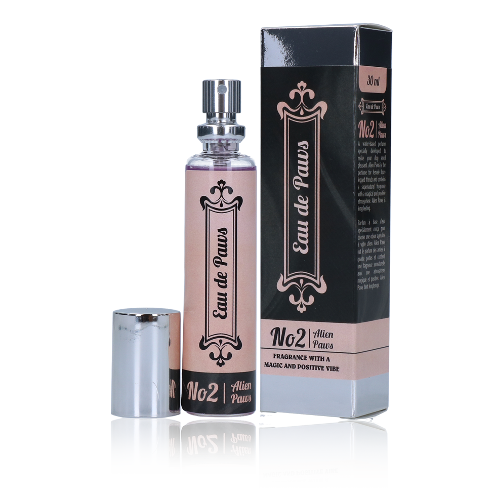 Eau de Paws No2 Alien Paws parfum pour chien femelle 30 ml