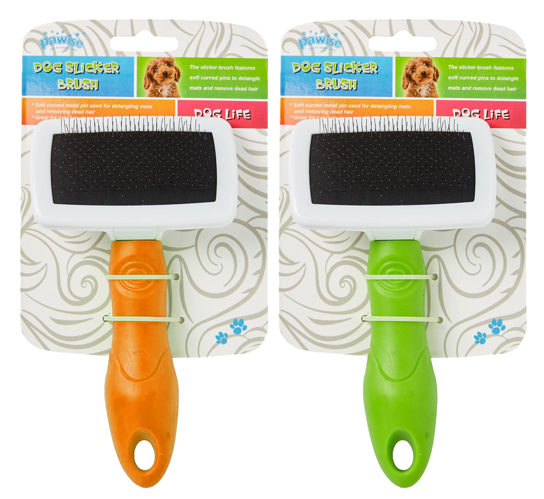 Pawise Dog Slicker Brush M hondenborstel 11 cm