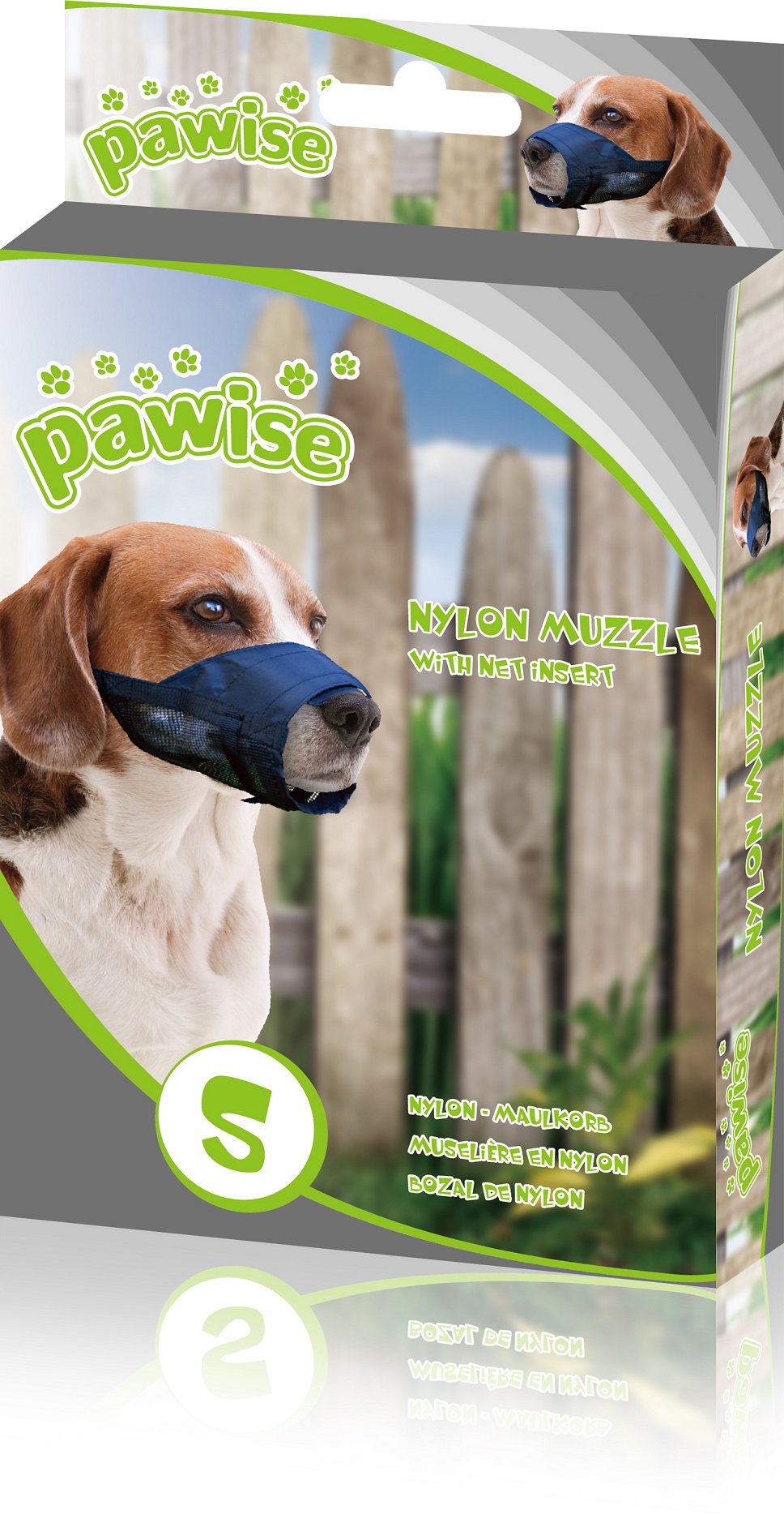 Pawise Verstellbarer Nylon-Maulkorb XL