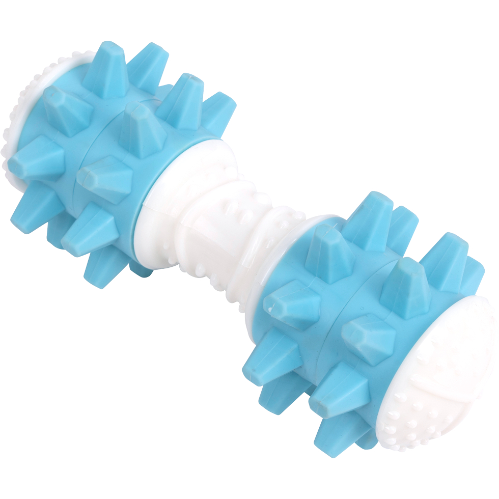 Pawise Giggle Toy Dumbbell hondenspeelgoed met geluid