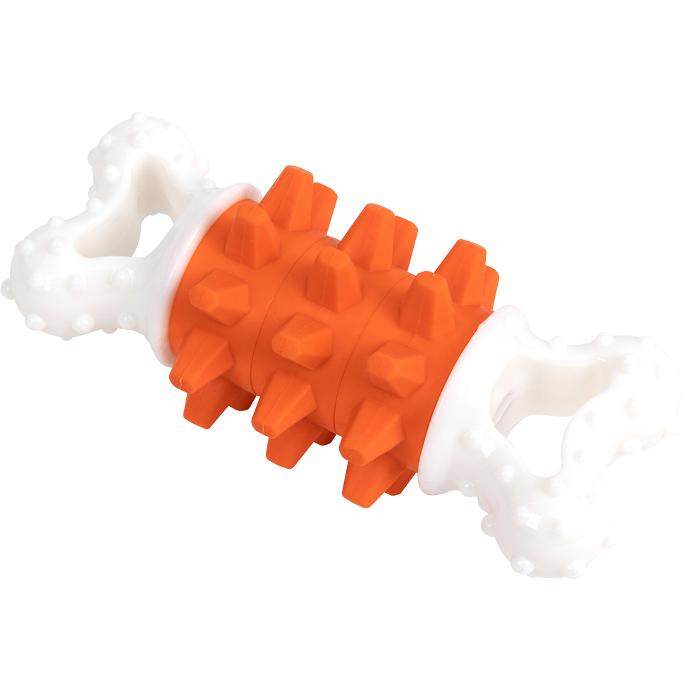 Pawise Giggle Toy Bone hondenspeelgoed met geluid