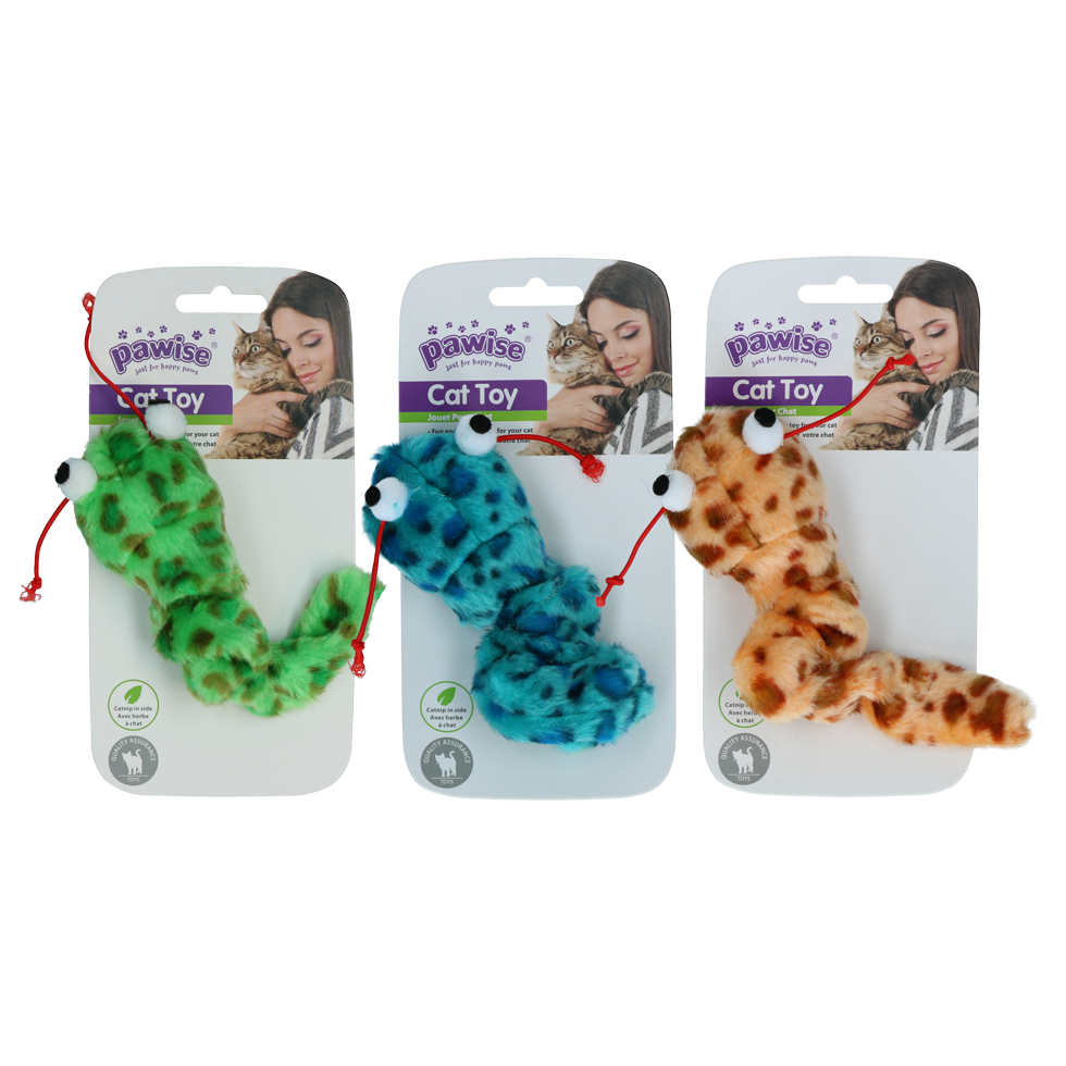 Pawise Interactive Cat Toy jouet interactif pour chat à queue vibrante