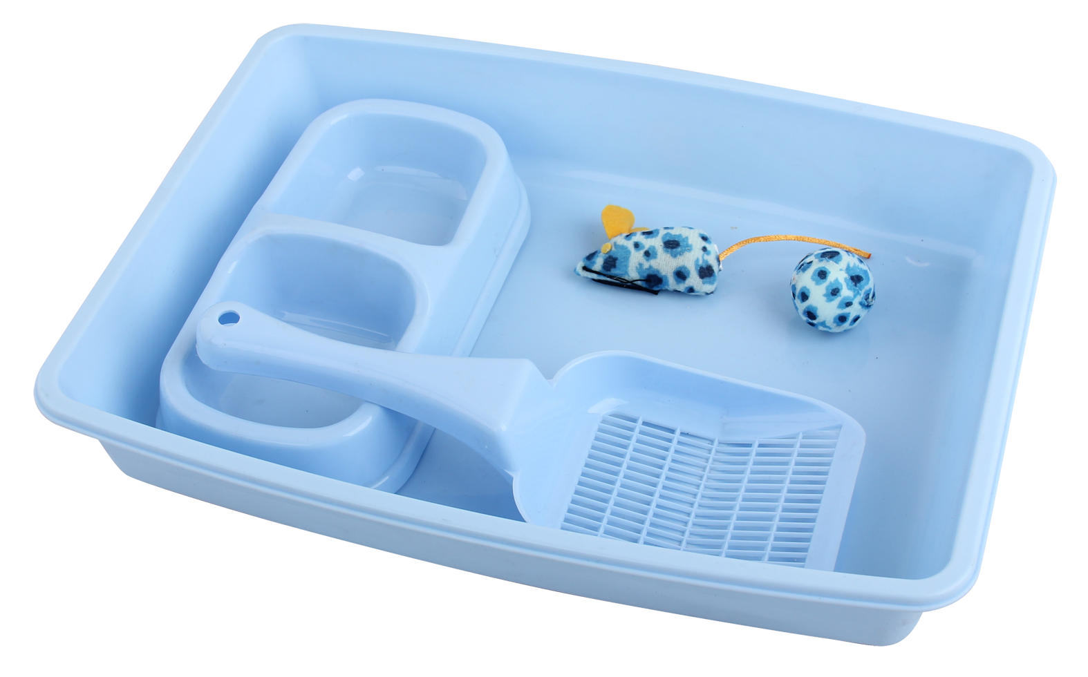 Pawise Kitten Starterset Blauw