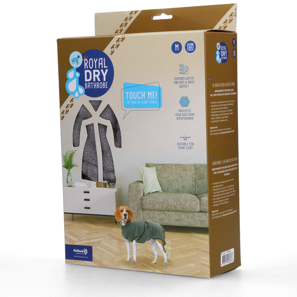 Royal Dry peignoir en microfibre pour chien M