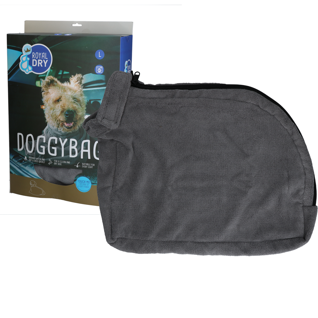 Royal Dry Doggy Bag droogzak voor honden L