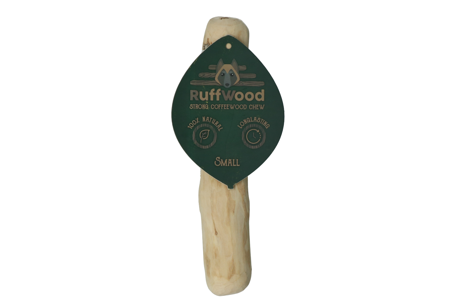 Ruffwood Coffee kauwstaaf voor honden S (20 cm)