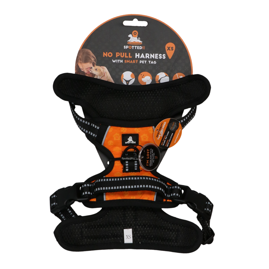 Spotted! Pro No Pull Hundegeschirr Orange XS