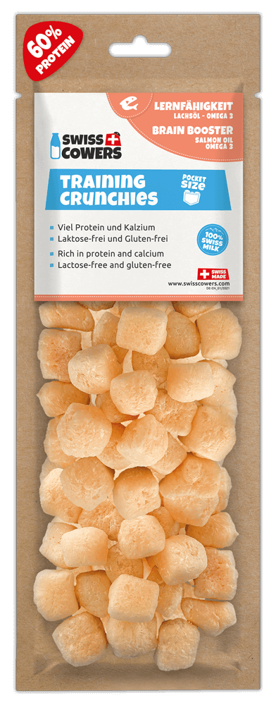 SwissCowers Cheese Crunchies Training Brain Booster 30 beloningen