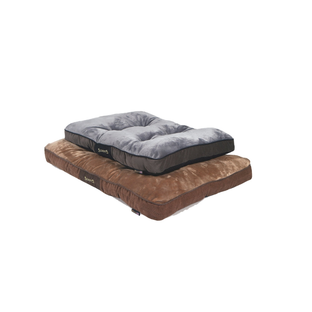 Scruffs Chester slaapplaats chenille pluche Large 100x70 cm