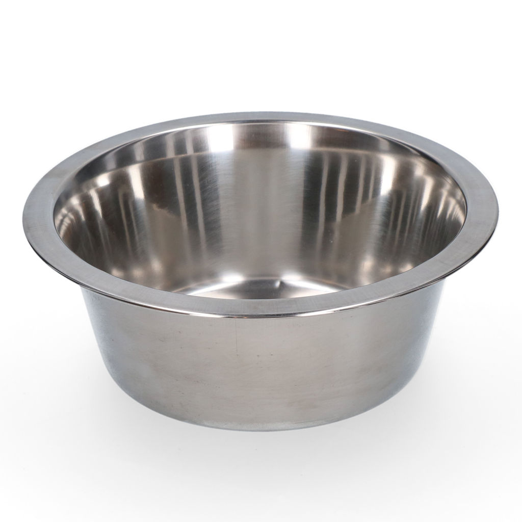 Edelstahl Futter- und Trinknapf Ø 16 cm für Hunde