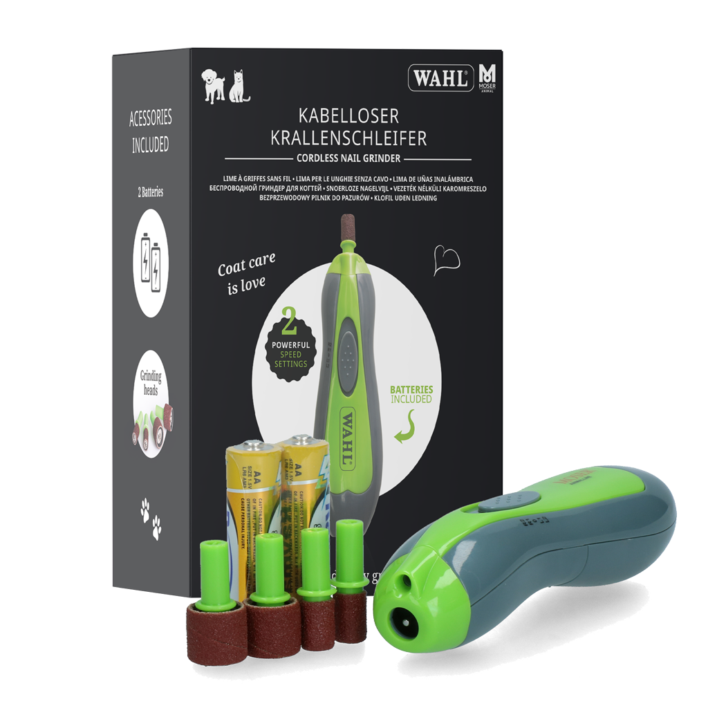 Wahl lime à griffes sans fil pour chiens et chats