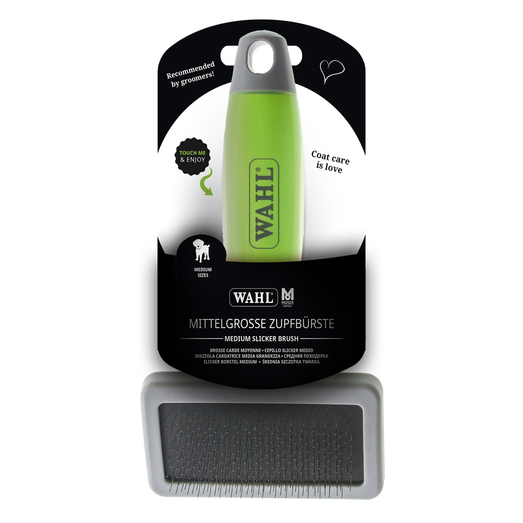 Wahl Slicker borstel Medium voor honden en katten