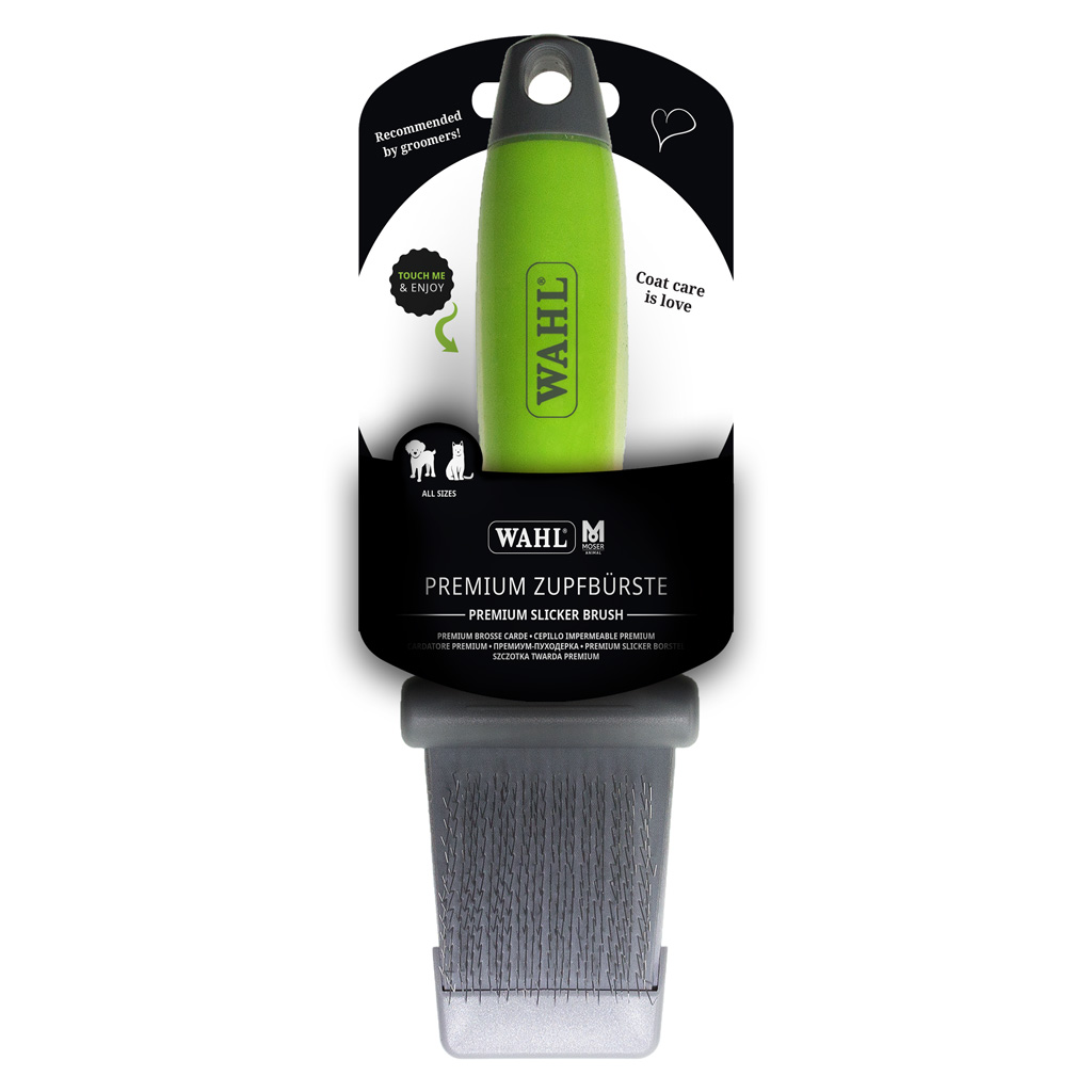 Wahl brosse Premium Slicker 2-en-1 pour chiens et chats