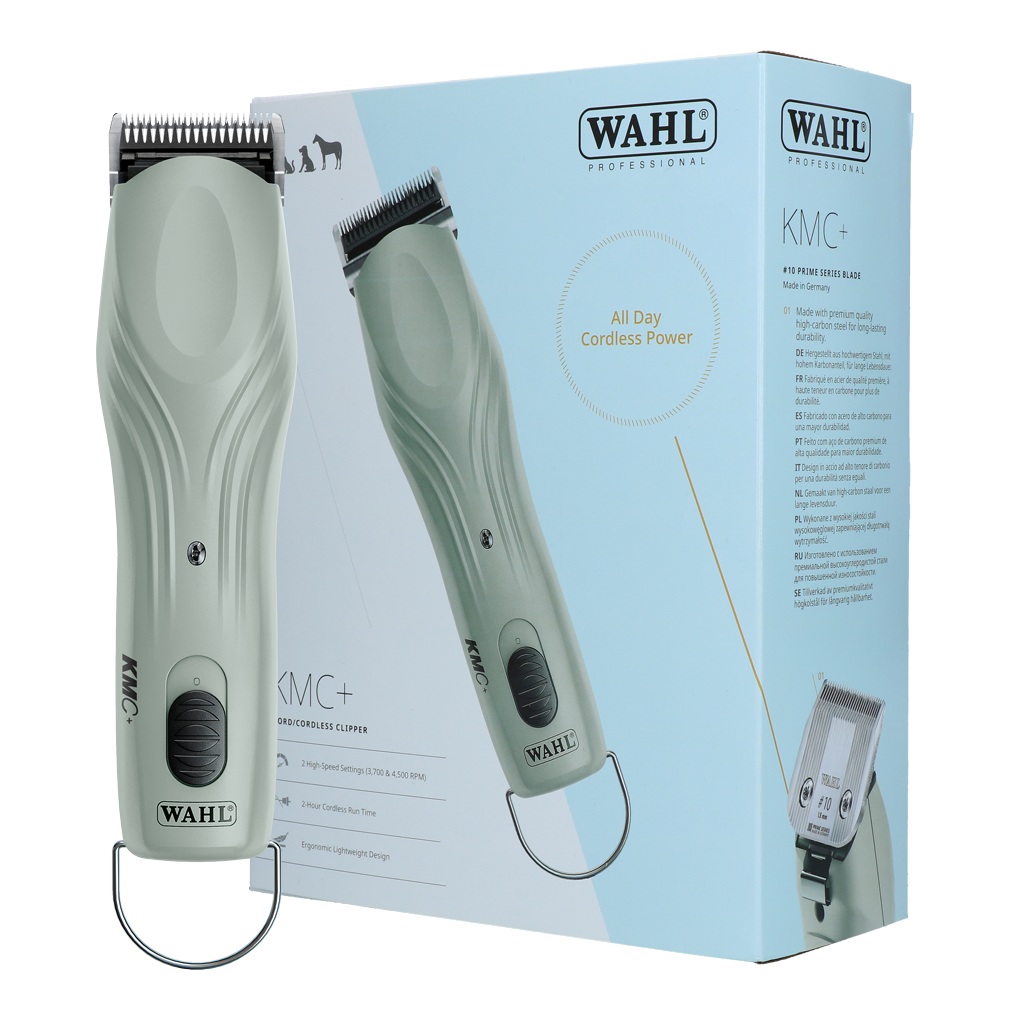 Wahl KMC+ tondeuse filaire et sans fil pour chiens, chats et chevaux