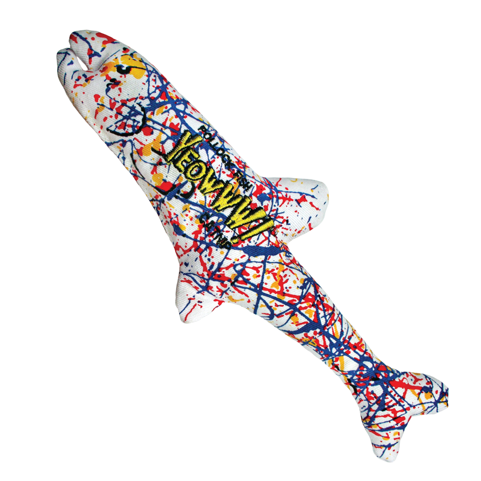 Yeowww! Pollock Fish Katzenminze-Spielzeug 18 cm