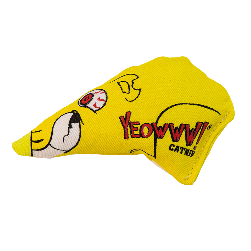 Yeowww! Chubby Mouse catnip kattenspeeltje muis