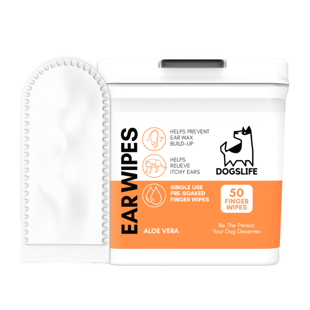 OurDogsLife Ear Wipes Ohrenreiniger Aloe Vera 50 Tücher