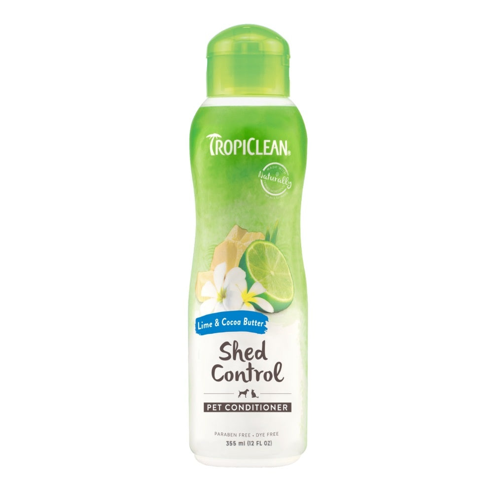 TropiClean Shed Control Conditioner Limette & Kakaobutter 355 ml