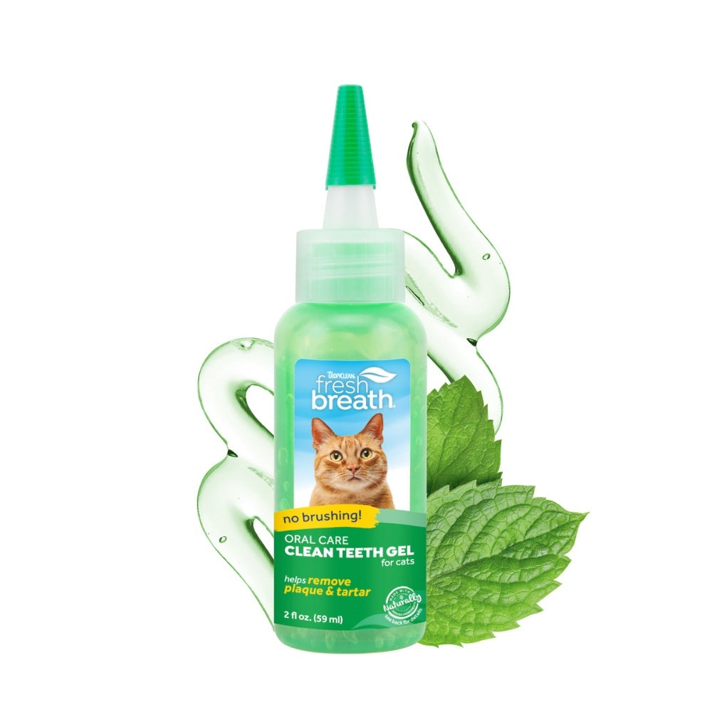 TropiClean tandpasta Clean Teeth gel voor katten