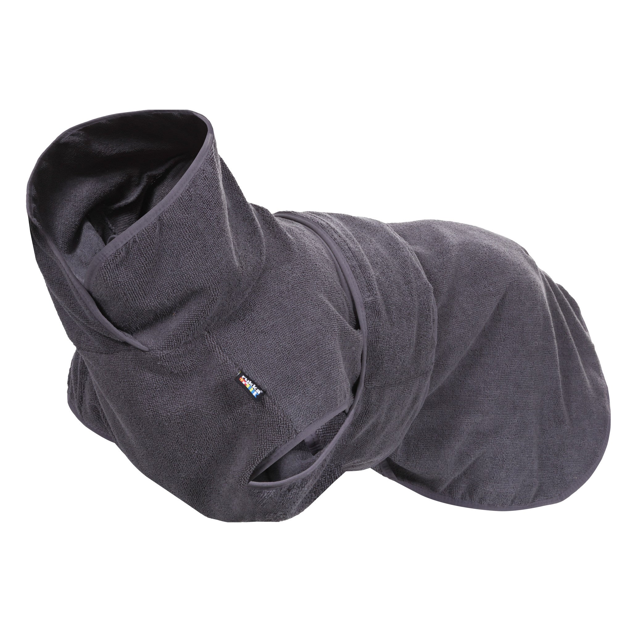 Micro Light Bathrobe - Grey / Large