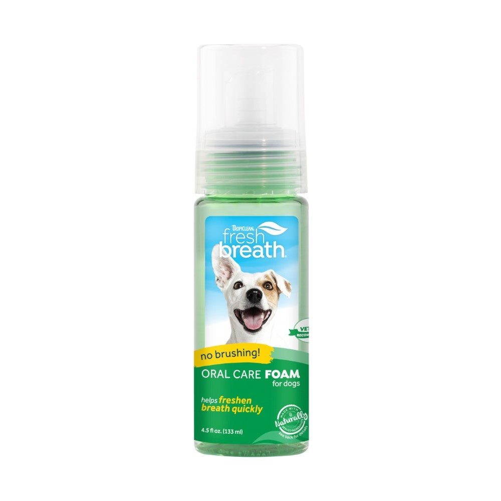 TropiClean Fresh Breath Mundschaum Hund