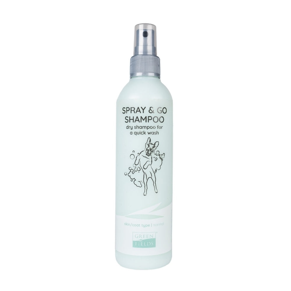 Greenfields Spray & Go shampoo droogshampoo hond 270 ml