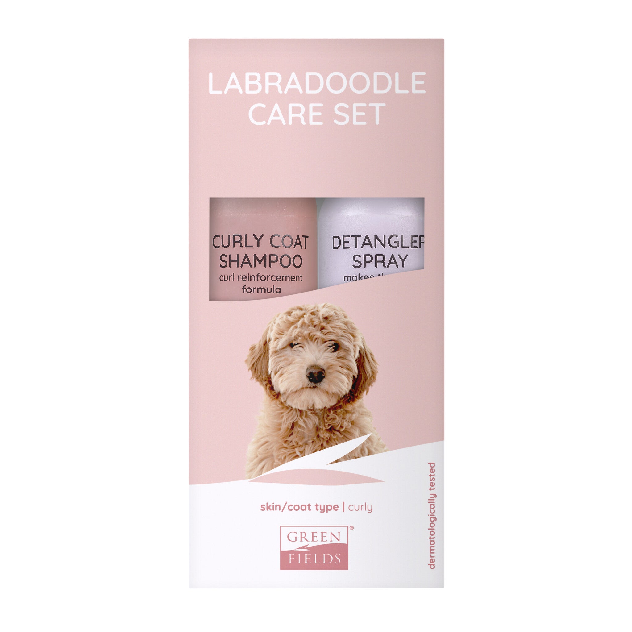 Greenfields Curly Coat Shampoo & Detangler set 2 x 270 ml