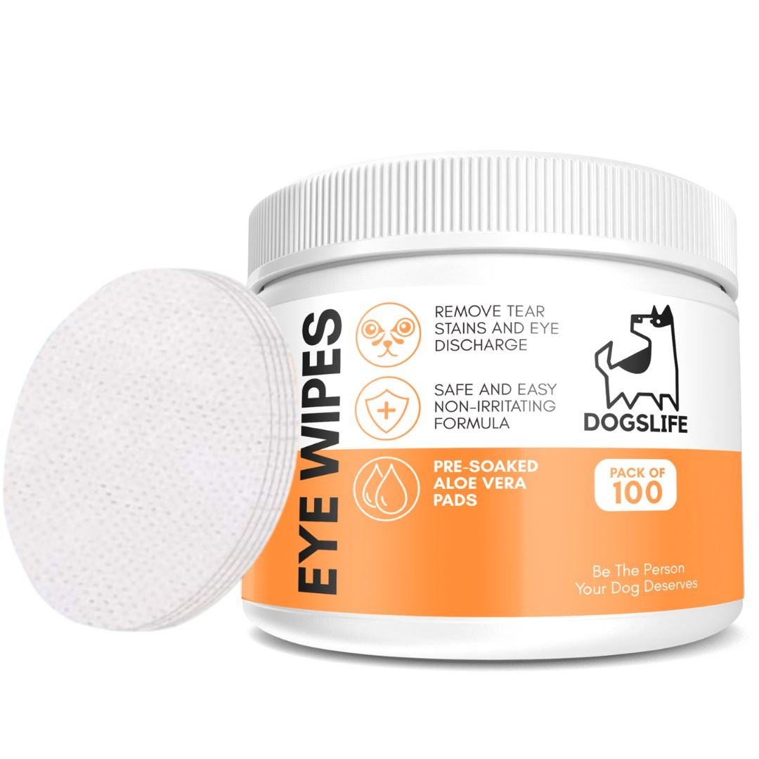 OurDogsLife Eye Wipes Augenreiniger Aloë Vera 100 Tücher