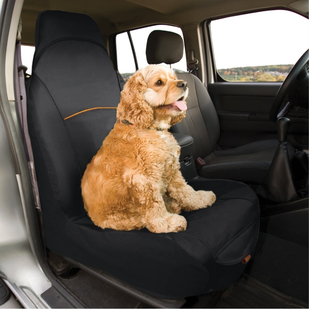 Kurgo Honden Zitplaats Bescherming Rover Bucket Seat Cover - Zwart