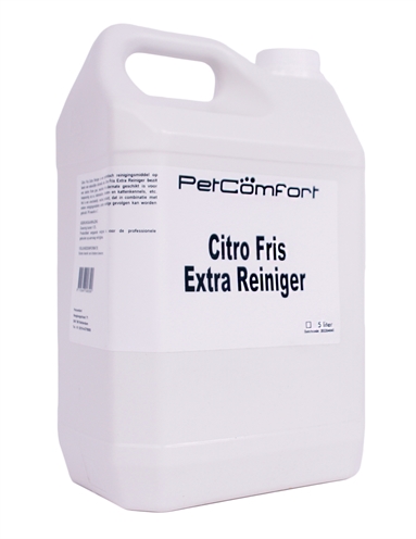 PETCOMFORT Reinigingsmiddel Citro Fris Extra Citronella-olie, sterke frisse geur, pH7 - 5 L