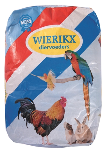 WIERIKX Kippenvoer Gemengd Graan Gebroken Mais Volledige voeding met tarwe, gerst en milo voor vitaliteit en leg - 20 kg
