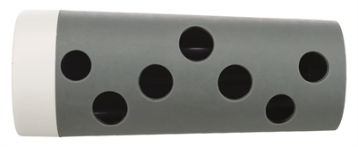 TRIXIE Activity Snack Roll Assorti - Uitdagend snackspeelgoed met instelbare staafjes & stille rubberen behuizing - grijs/blauw - 6 cm