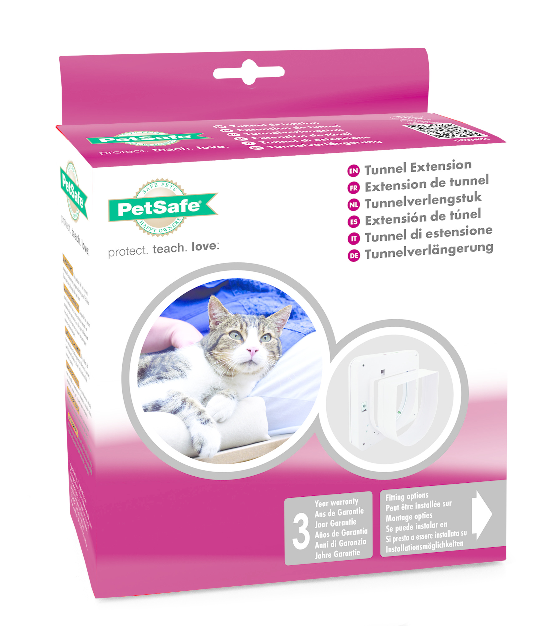PetSafe Kattenluik Tunnel Extension Petporte Smart Flap 40 mm – Wit