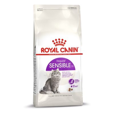 ROYAL CANIN Kattenvoer SENSIBLE Optimale spijsvertering met L.I.P.-eiwitten & F.O.S. - 10 kg