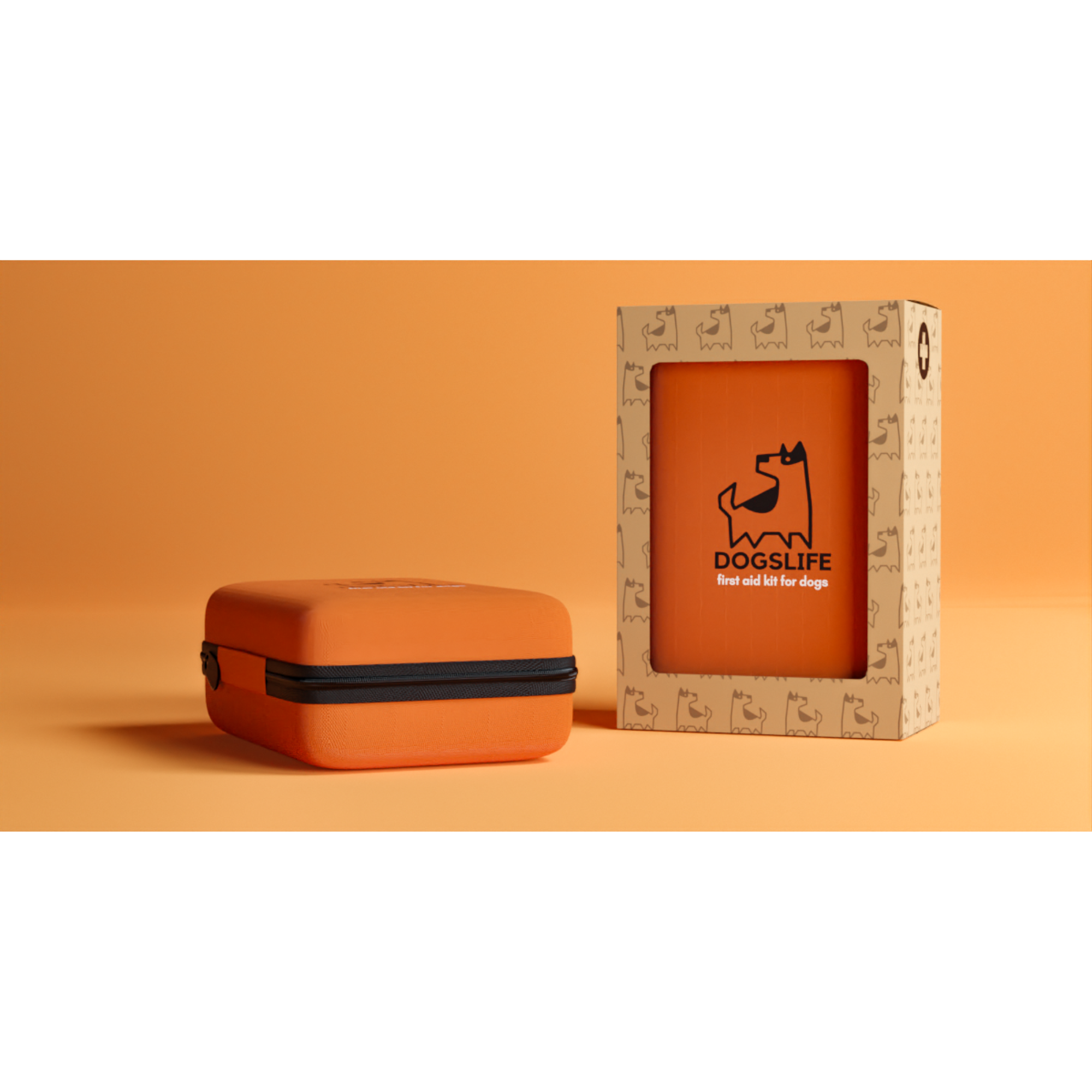 DogsLife EHBO Kit voor Honden – Meer dan 30 artikelen voor onderweg