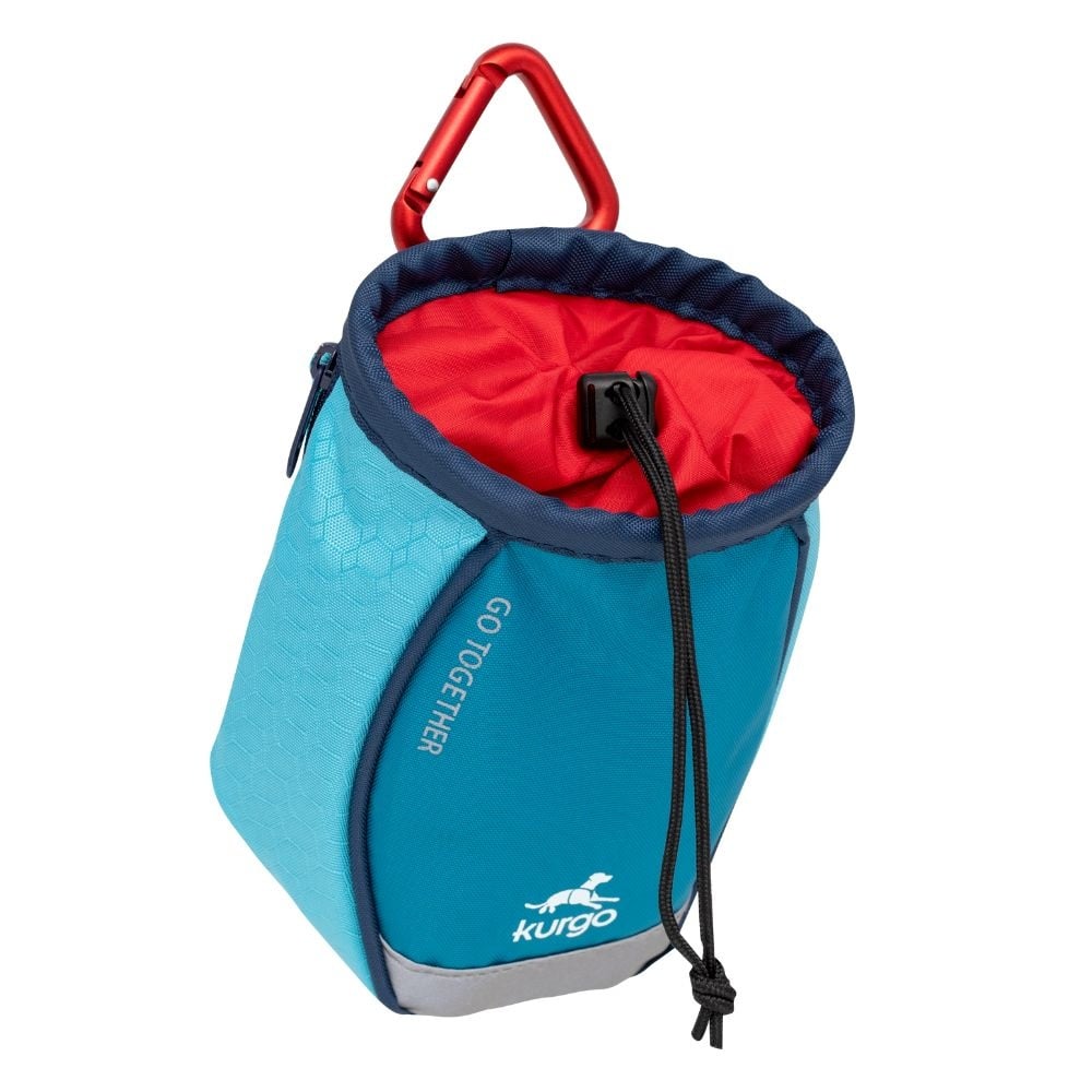 Kurgo Treat Bag Go Stuff It 23×15 cm – Coastal Blauw