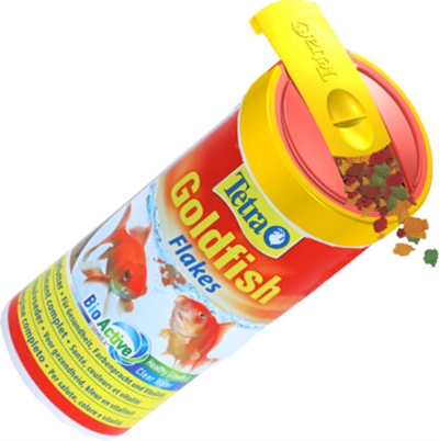 TETRA Vlokkenvoeder Animin Goldfish BioActive - BioActive formule, betere kleur & vitaliteit - 250 ml
